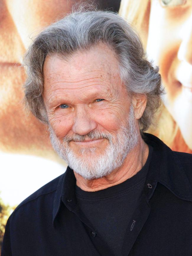 Kris Kristofferson. Picture: AFP