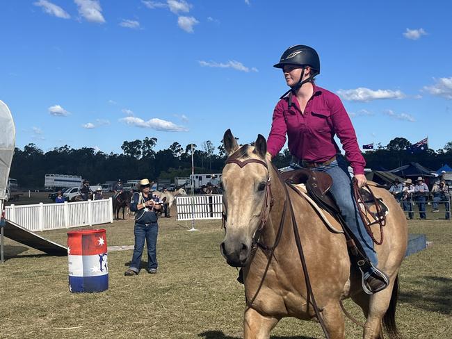 A huge crowd gathered at the Fraser Coast Show on Friday.