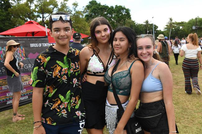 Bass in the Grass 2019, Jason Chapman, Holly White, tamara Clark, Kristy Pitkethy. Pic Katrina Bridgeford.
