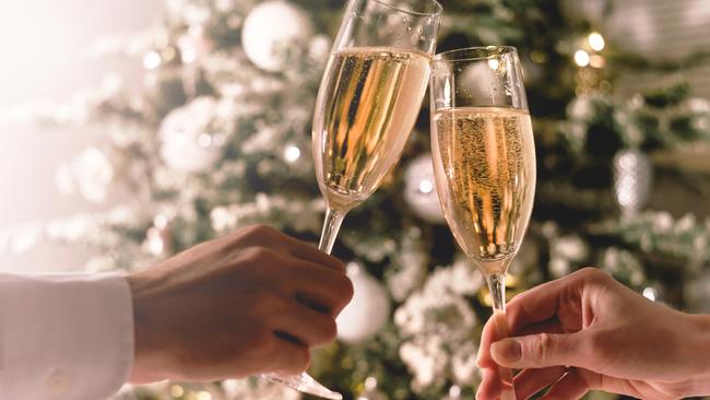 Champagne has relatively high levels of antioxidant polyphenol plant compounds compared with white wine. Picture: istock