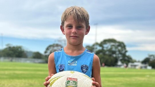 Jaxx McDermott has a mean long pass. Picture: supplied