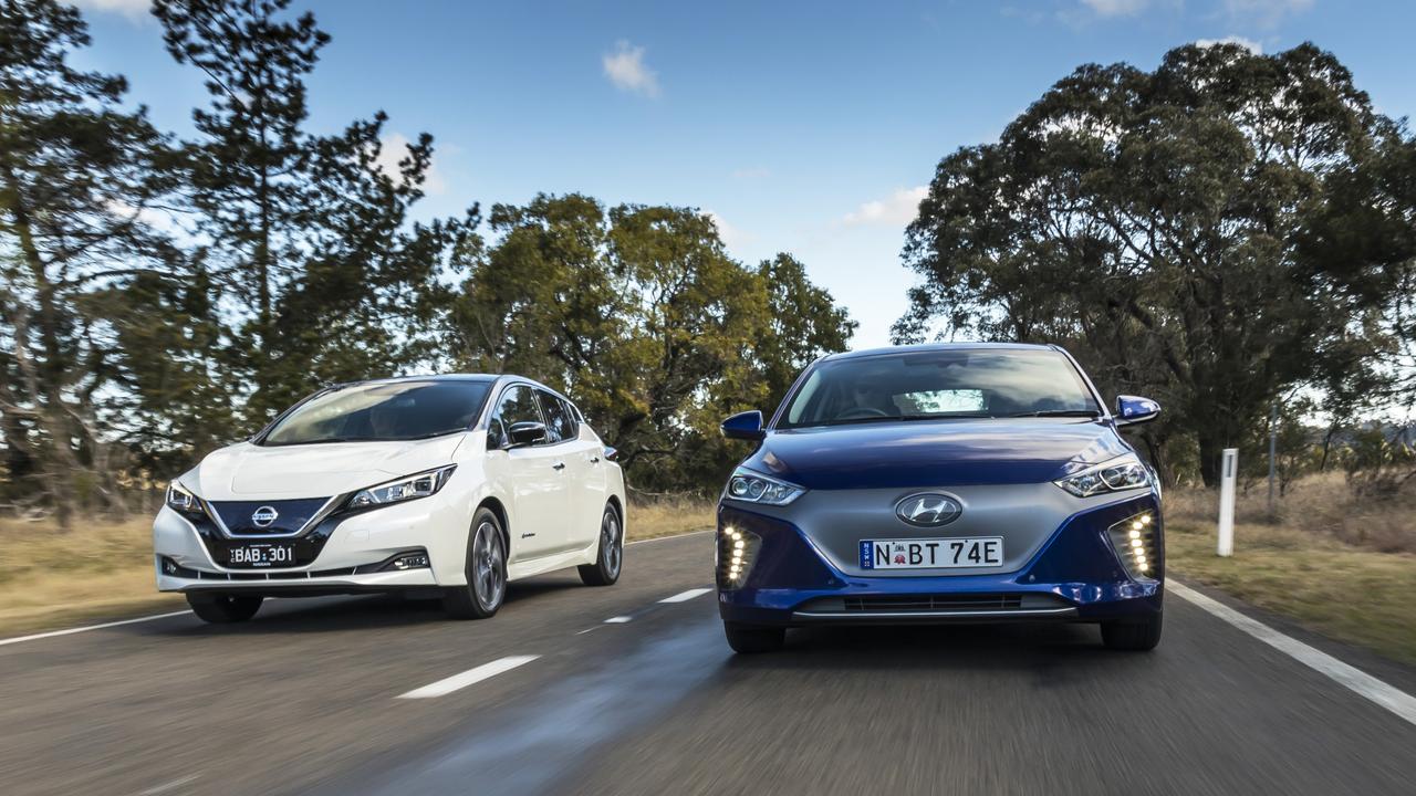 The Leaf over-estimated its range far more than the Ioniq.