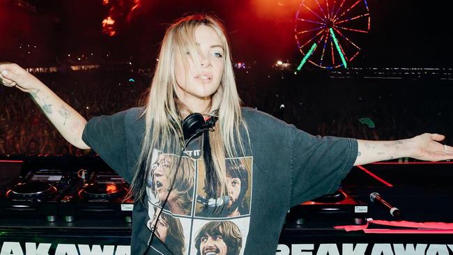 Acclaimed Australian music producer Alison Wonderland. Picture: Instagram