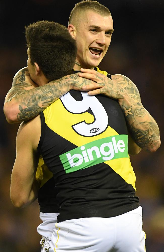 Trent Cotchin is hopeful Dustin Martin will stay a Tiger.