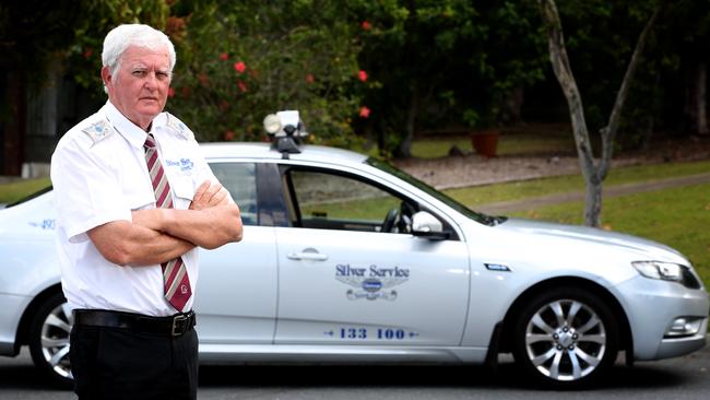 Brian Smith has invested his entire life savings into three taxi licences only to see them plummet in value since the announcement of Uber’s legalisation. (Pic: Renae Droop)