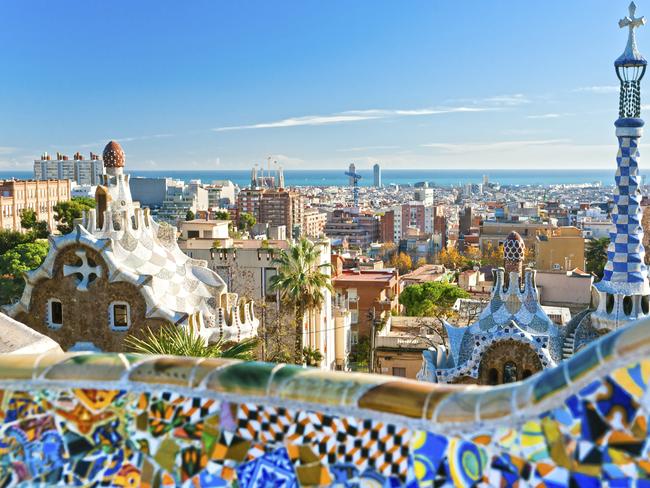 Colourful Barcelona made it onto this year’s list.