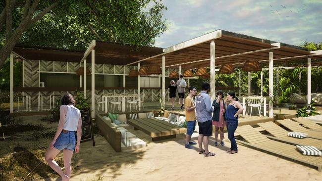 In 2020 Mayfair 101 released a vision for the Dunk Island spit which is set to include a beach side bar and cafe however the facilities were never built.