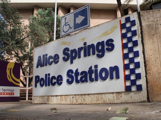 Alice Springs police station. Picture: Gera Kazakov NT police, NT Pol, generic