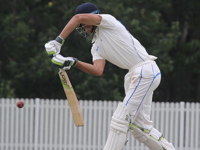 Dolphins batsman Hugo Burdon in action against Valleys earlier this month. Picture: Mike Batterham