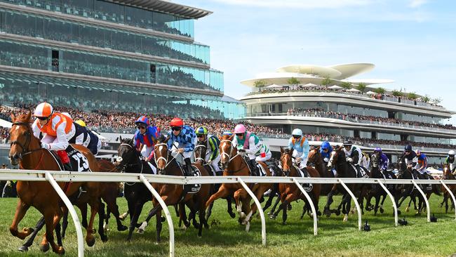 A crowd of up to 50,000 could attend the Melbourne Cup. Picture: Getty Images