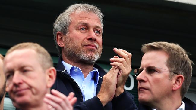 LONDON, ENGLAND - MAY 21: Chelsea owner Roman Abramovich looks on during the Premier League match between Chelsea and Sunderland at Stamford Bridge on May 21, 2017 in London, England. (Photo by Chris Brunskill Ltd/Getty Images)