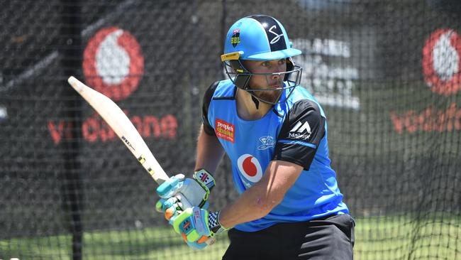 12/12/19 - First Strikers training next to and in the training nets at Karen Rolton Oval. Phil Salt - new recruit. Picture: Naomi Jellicoe