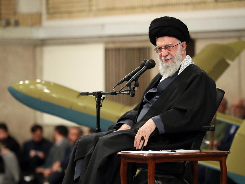 Iran’s Supreme Leader Ayatollah Ali Khamenei. Picture: khamenei.ir/AFP