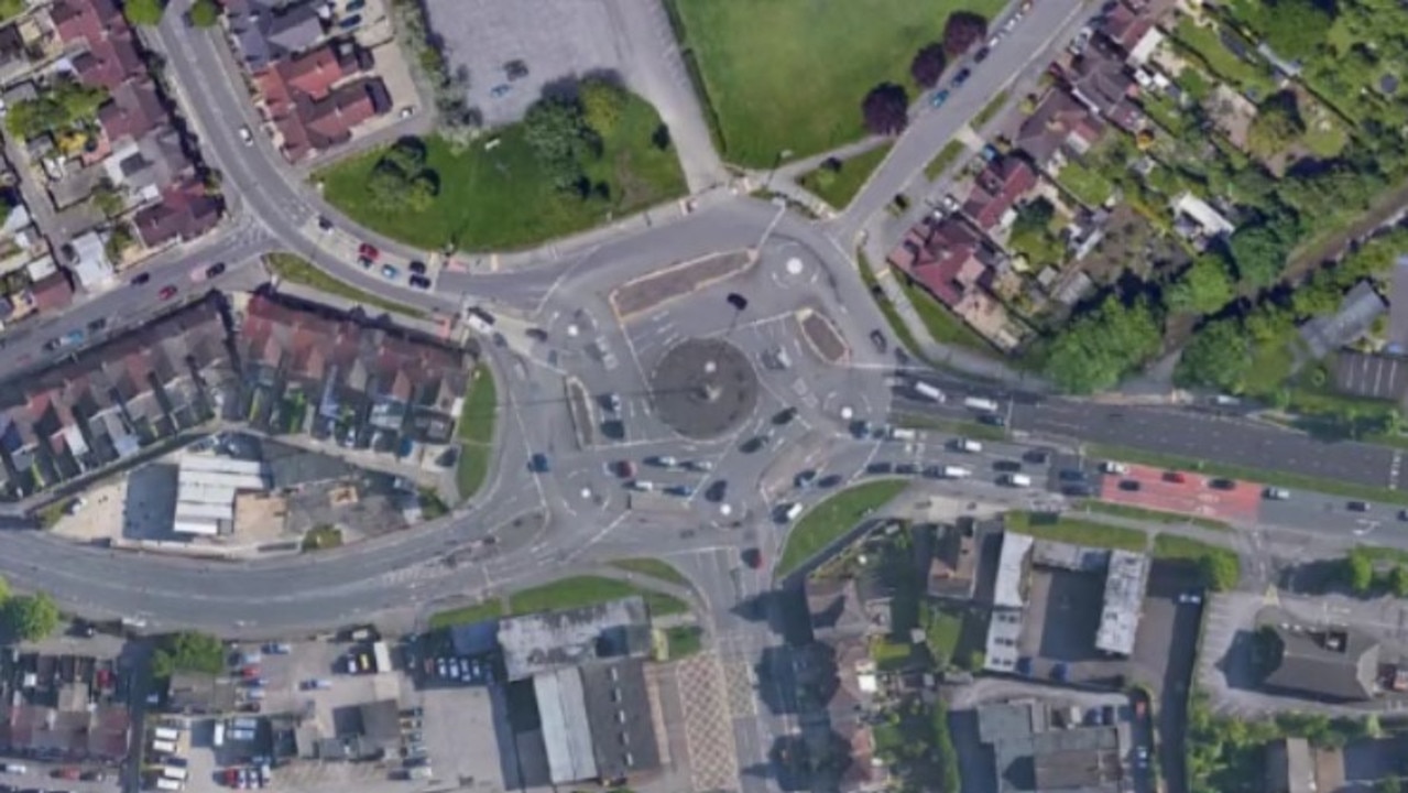 The Magic Roundabout. Picture: Supplied/Google Earth