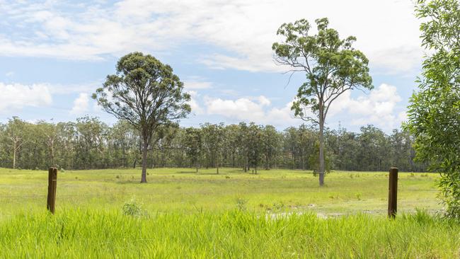 Land off Warner Road, Warner, that Ausbuild wants to develop into housing. (AAP Image/Richard Walker)