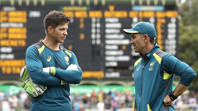 Skipper Tim Paine has been forced into isolation after a COVID outbreak in Adelaide. Picture: Getty Images