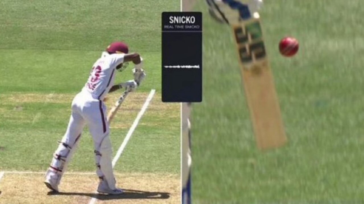 Australia burned a review on this. Photo: Fox Cricket.