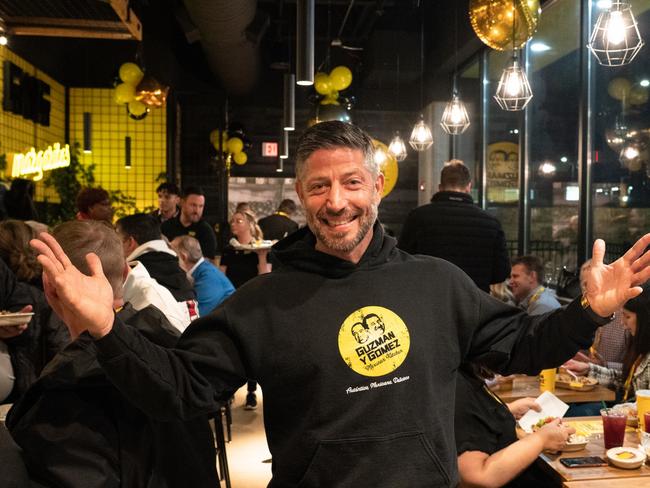 Guzman y Gomez founder and CEO Steven Marks at the opening of his second US location in Chicago.