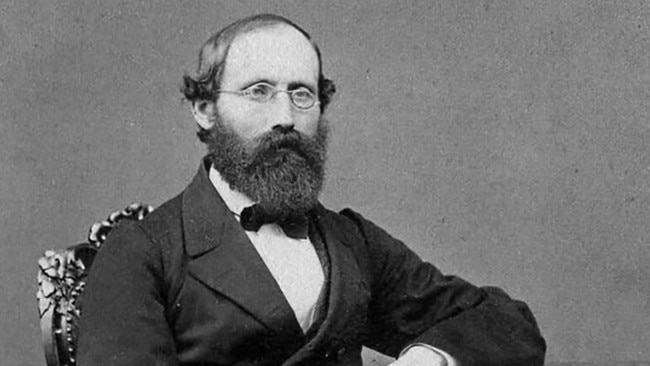 German mathematician Bernhard Riemann, who proposed the Riemann hypothesis.