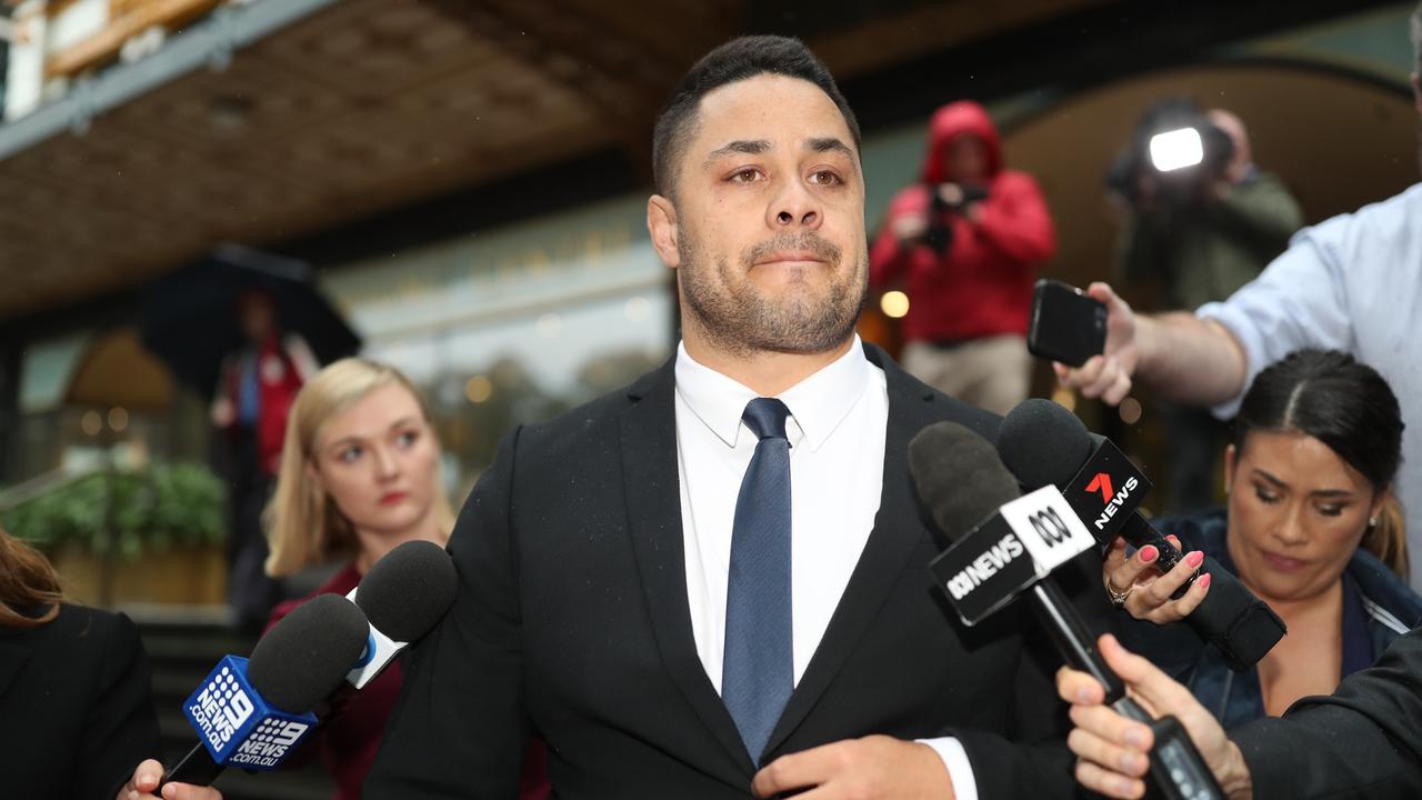 Jarryd Hayne is now being sued by the woman he was found guilty of sexually assaulting. Picture: NCA NewsWire / Christian Gilles