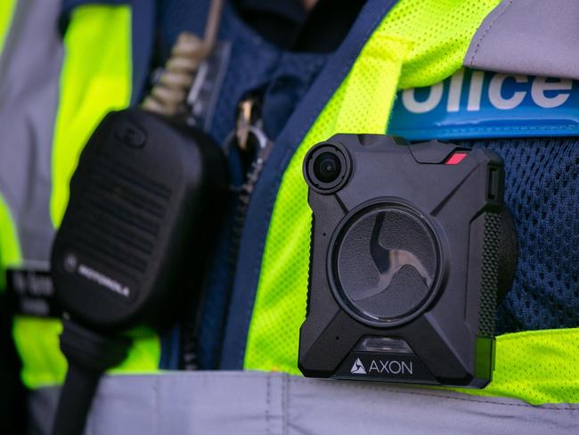 Victoria Police are rolling out new body cameras. Picture: Supplied