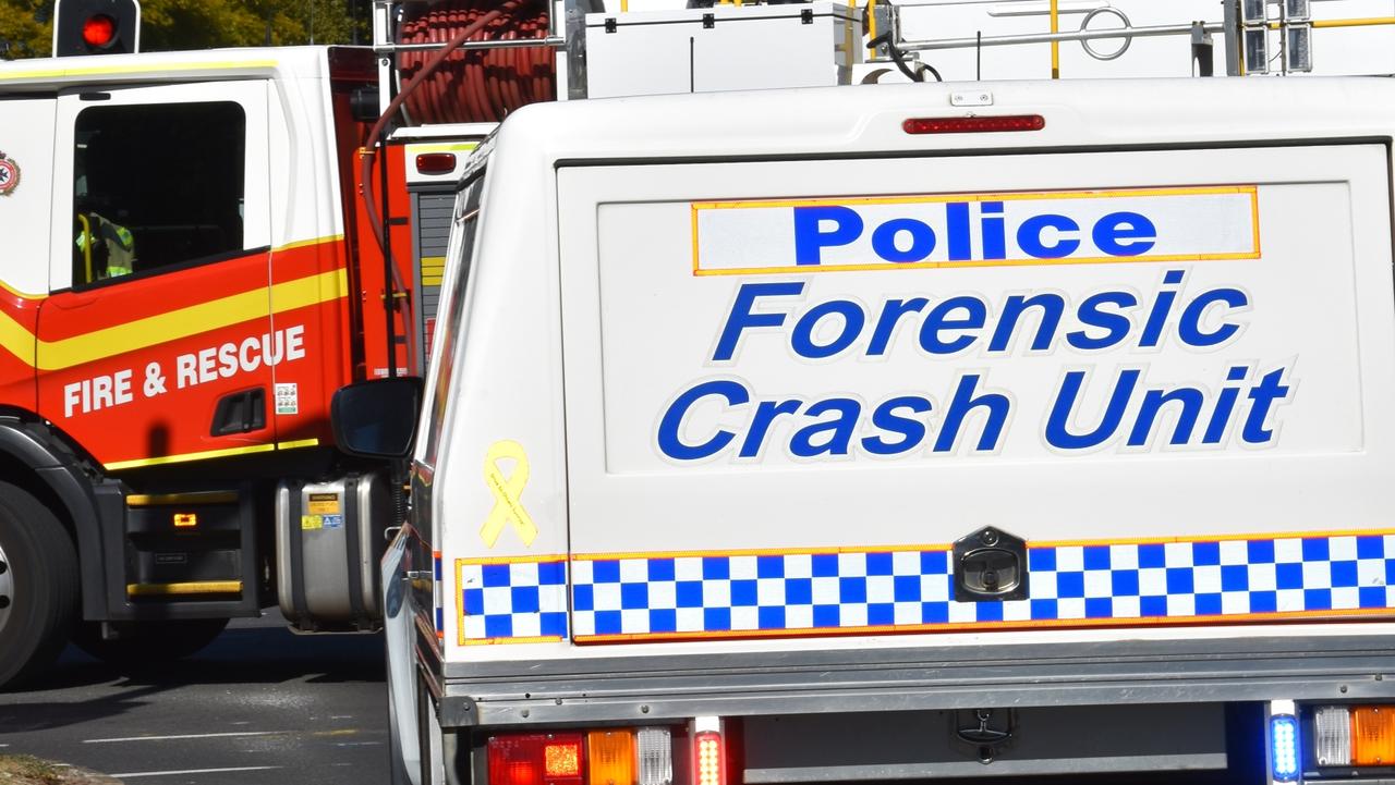 Investigations are continuing into a single-vehicle crash in Logan early on Saturday.