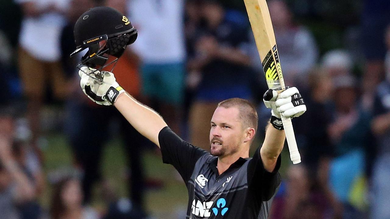 New Zealand's Colin Munro has four T20 centuries to his name. Picture: MICHAEL BRADLEY