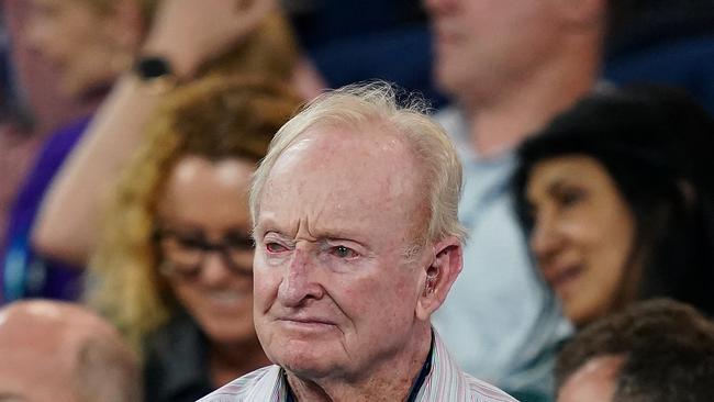 Rod Laver is an unabashed fan of Djokovic’s play. Picture: AAP