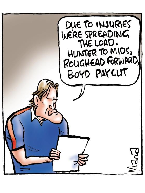 Luke Beveridge’s plan for the weekend?