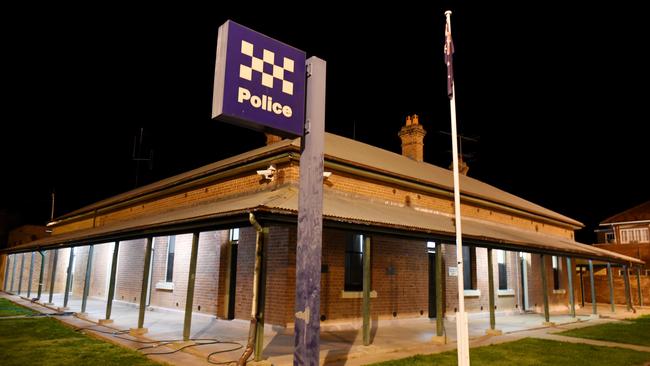 The 15 and 16-year-old boy were taken to Bourke Police Station. Photo: Supplied.