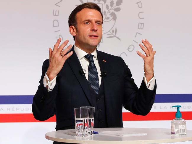 French President Emmanuel Macron. Picture: AFP