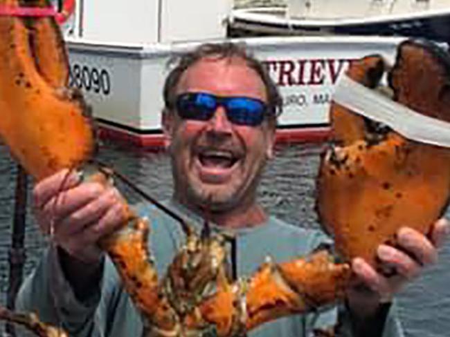 Michael Packard is a lobster diver in Massachusetts, USA.