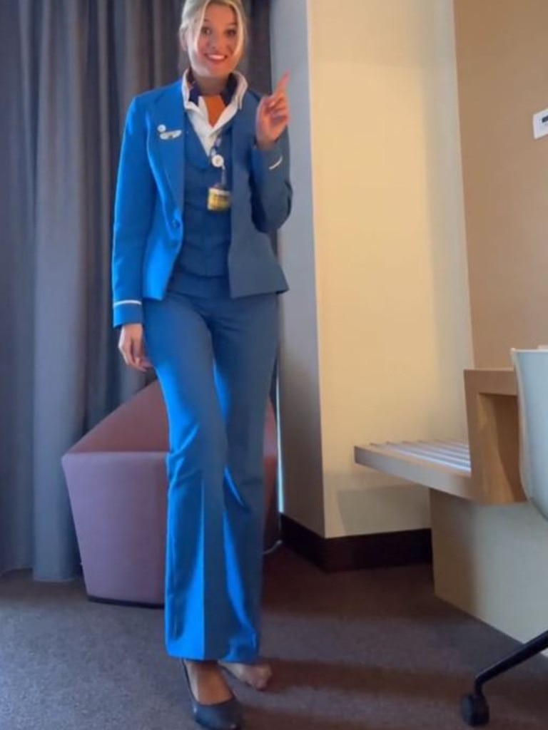 She said it’s to prompt you to check the safe before you check out. Picture: TikTok/esthersturrus