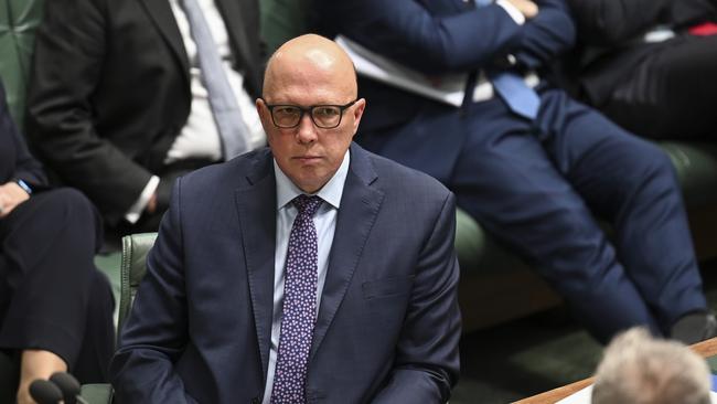 Opposition leader Peter Dutton. Picture: Getty