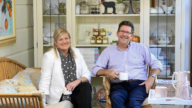 Toronto House owners Vanessa Bell and Chris Elliott. Picture: David Nielsen