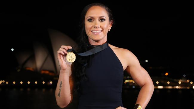 Brittany Breayley has been named Dally M Female Player of the Year. Picture: Brett Costello