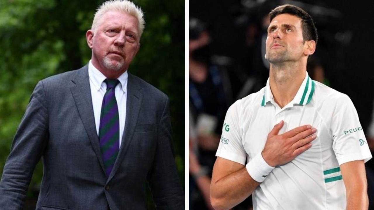 Novak Djokovic is "heartbroken" that Boris Becker has been jailed.