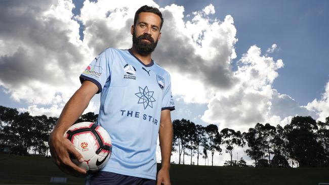 Sydney FC captain Alex Brosque will retire at the end of the season. Picture: Chris Pavlich.