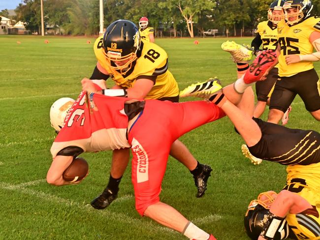 The Rockhampton Wolverines will take on Townsville Cyclones in next month’s semi-final. Photo: George Vartabedian