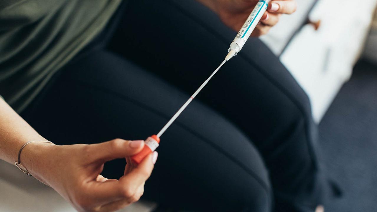 Women and people with cervixes in NSW can now opt for a self-collection cervical screening test, instead of having a medical practitioner perform the test. Picture: Supplied/ Cancer Institute NSW