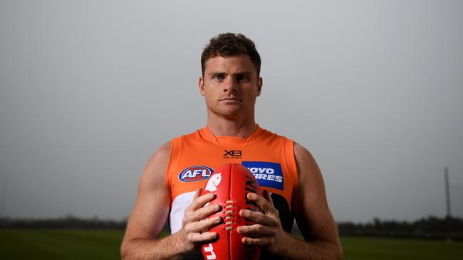 Heath Shaw is set to pull on the Giants guernsey again. Picture: AAP Image/Dan Himbrechts