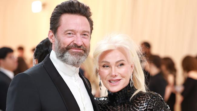 Hugh Jackman and Deborra-Lee Furness at the 2023 Met Gala. Picture: Getty Images