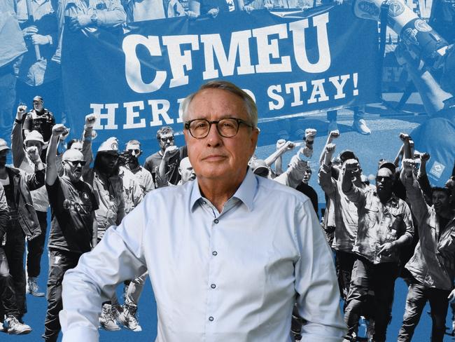 Cashed-up Labor refuses to stand up to CFMEU and Cbus