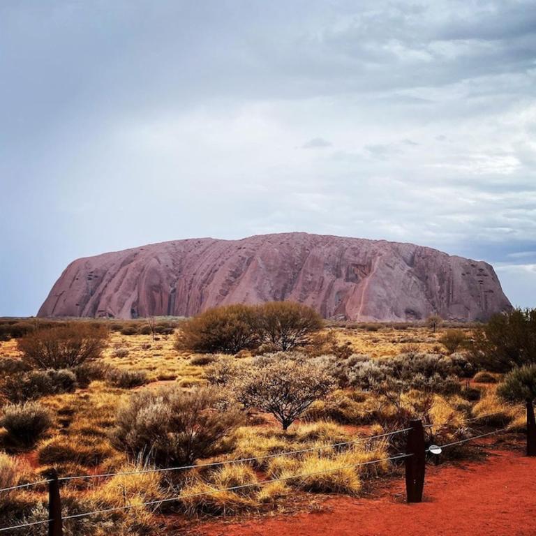 Rainfall At Uluru Creates Magical And Rare Waterfall Scene News Com Au Australia S Leading News Site