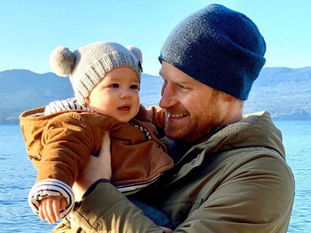 Prince Harry and baby Archie in Canada. Picture: Instagram