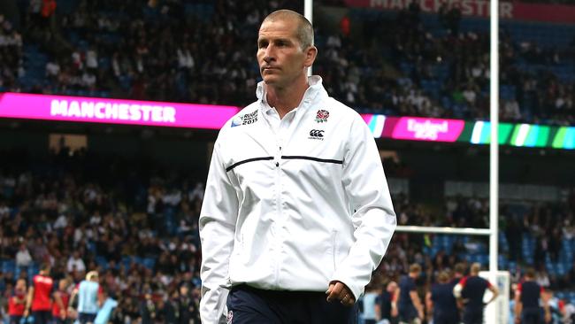 Stuart Lancaster cut a forlorn during the World Cup.