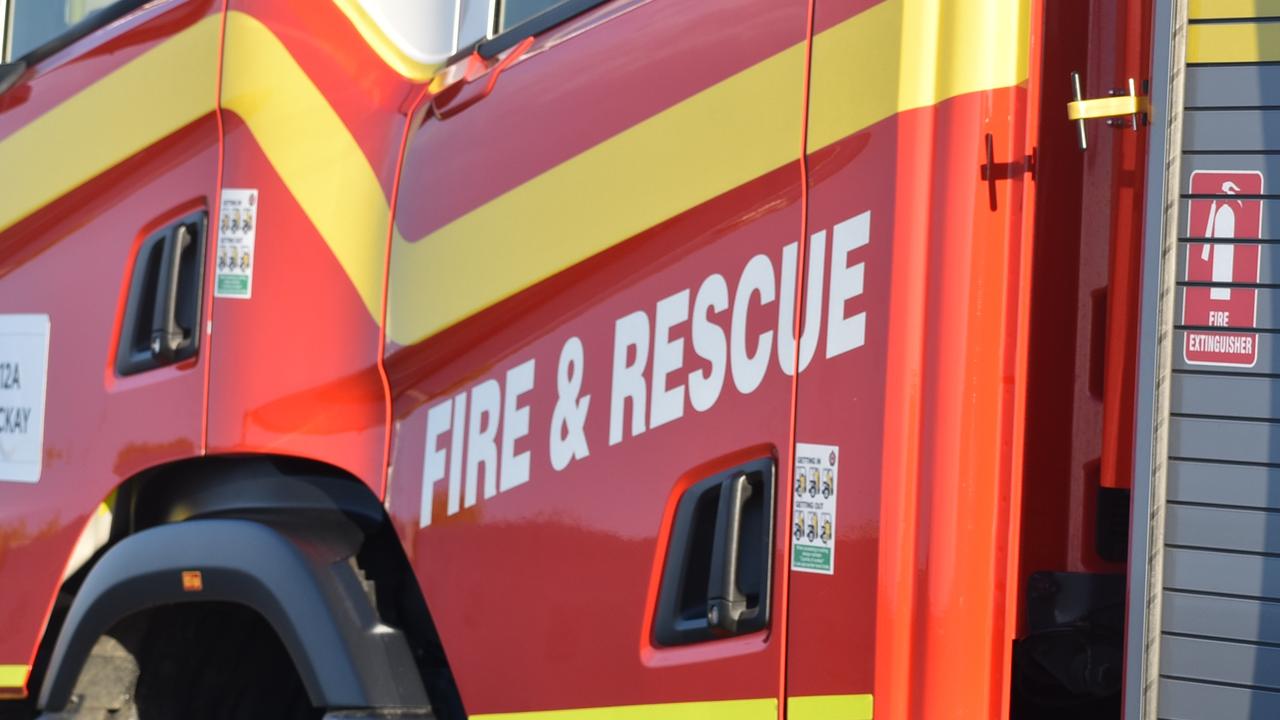Rural home destroyed as fireys battle roaring blaze