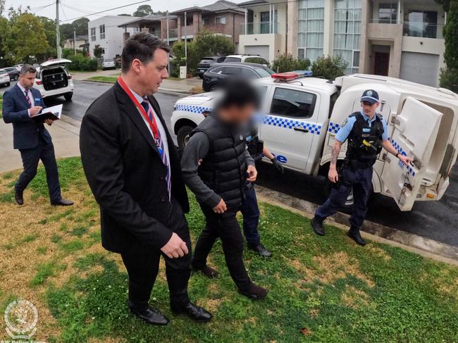 The man was refused bail to appear before Burwood Local Court on Thursday. Picture: NSW Police