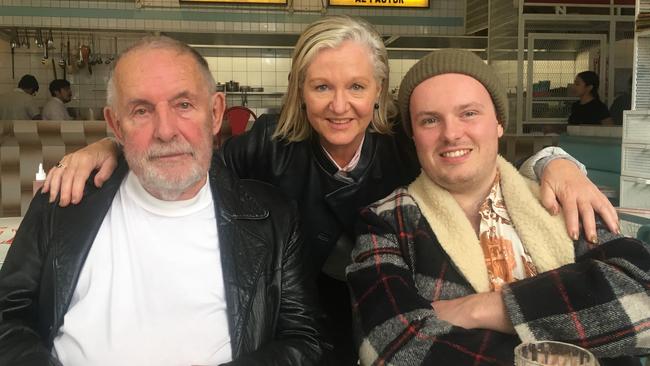 Anna Coffey rushed home from New York six days ago after learning her father had suffered a serious stroke. Picture: Supplied