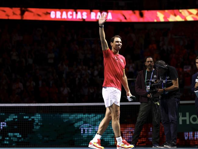 Barty has paid a heart felt tribute to Rafael Nadal. Picture: Matt McNulty/Getty Images for ITF